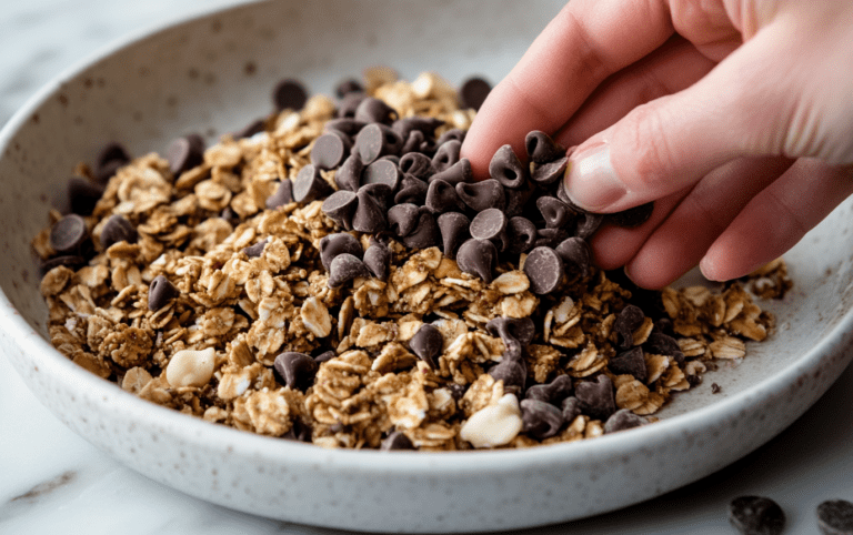 Microwave Chewy Chocolate Chip Granola Bars_post 3