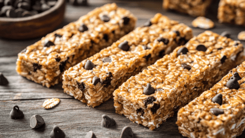 Microwave Chewy Chocolate Chip Granola Bars_done