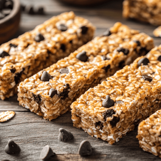 Microwave Chewy Chocolate Chip Granola Bars_done