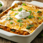 Turkey Enchilada Layered Bake_done