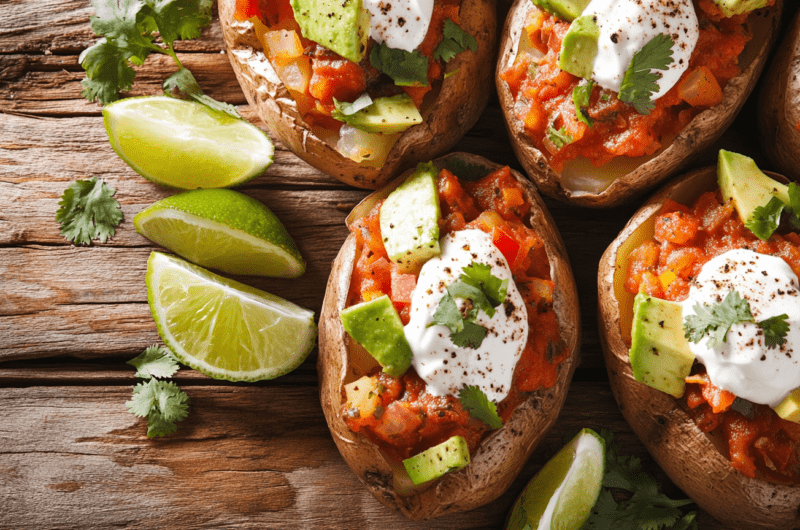 Mexican-Style Stuffed Potatoes