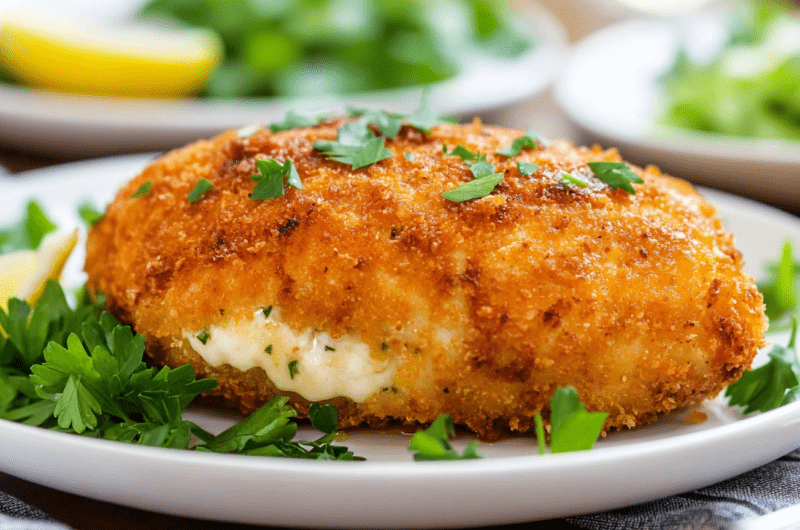 Quick Microwave Chicken Kiev