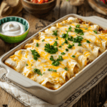 Quick Microwave Chicken Enchiladas_ done