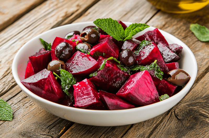 Mediterranean Beet Salad 3 Mediterranean Beet Salad