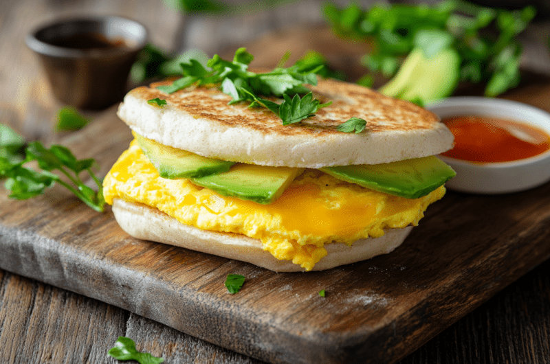 #1 Quick Microwave Egg Sandwich 3 Quick Microwave Egg Sandwich