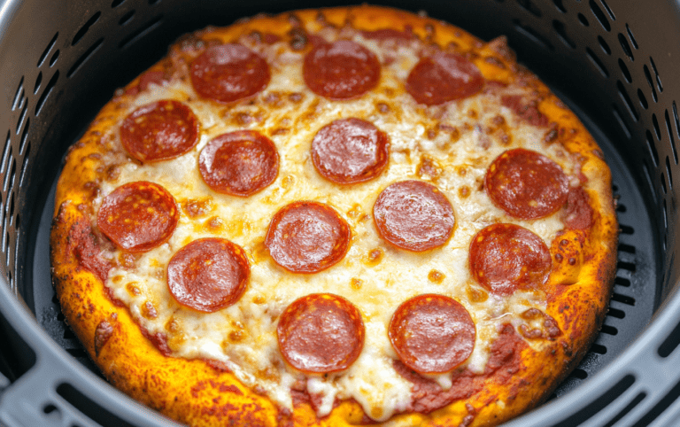 Air Fryer Turkey Pepperoni Pizza_ post 6