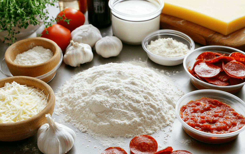 Air Fryer Turkey Pepperoni Pizza_ raw