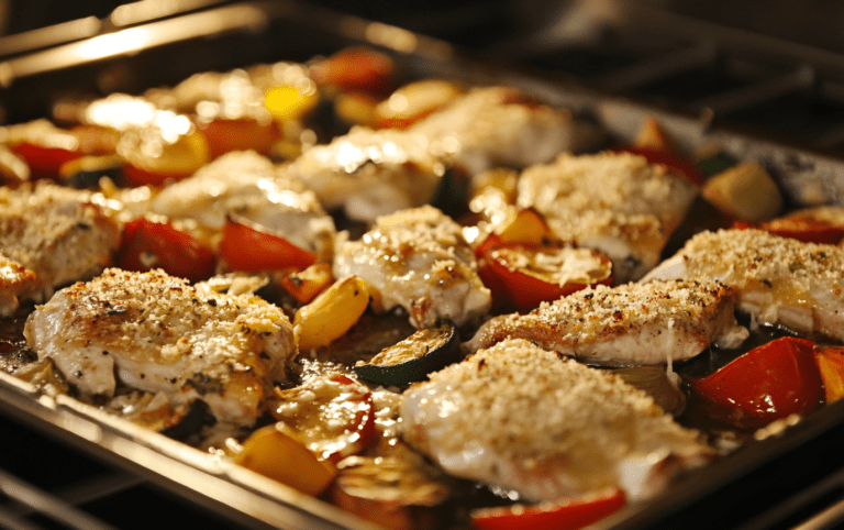 Pesto Chicken and Veggies Bake_ post 3