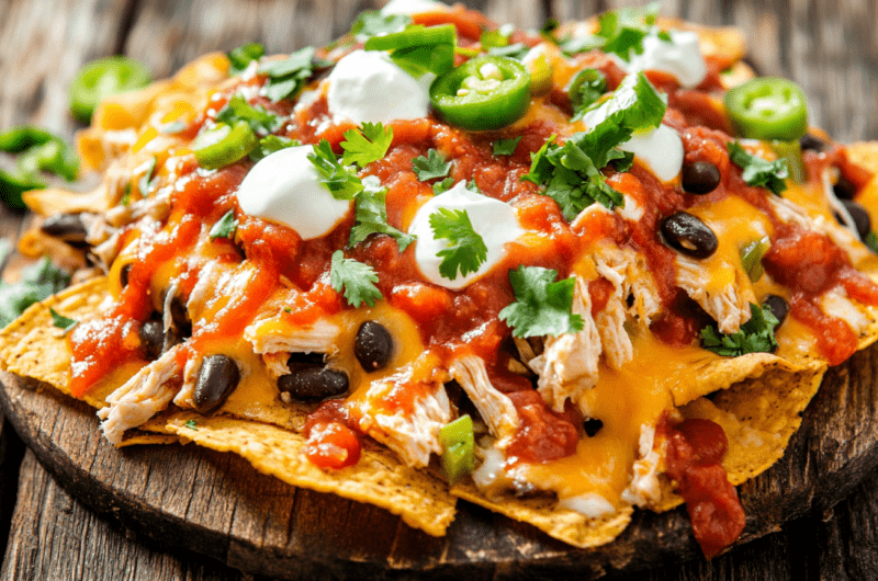 BBQ Chicken Nachos