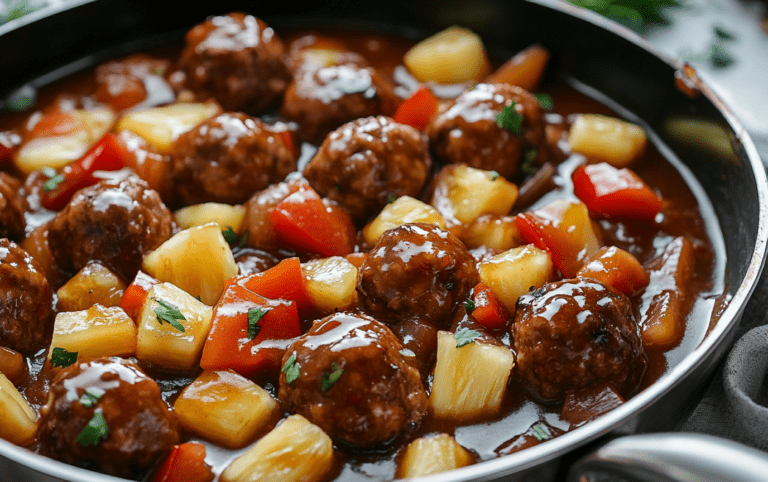 Sweet and Tangy Pineapple Meatballs_post 6