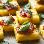 polenta pizza bites