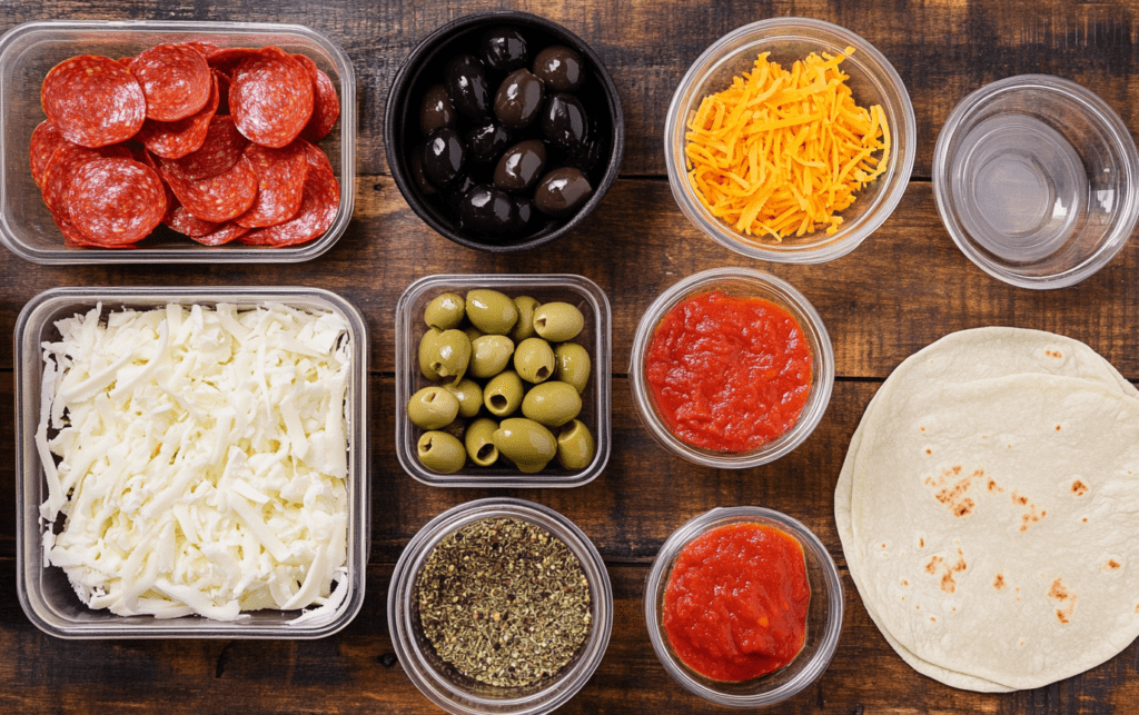 Cheesy Pizza Quesadillas_ raw