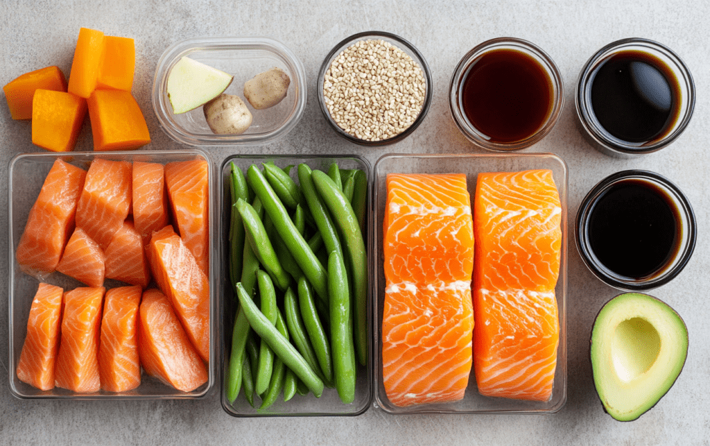 Quick Teriyaki Salmon with Veggies 2 Quick Teriyaki Salmon with Veggies_ raw