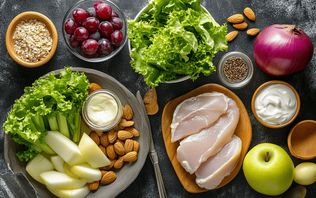 Chicken Salad Lettuce Wraps_ raw