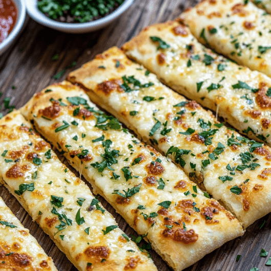 Cheesy Garlic Flatbread_done