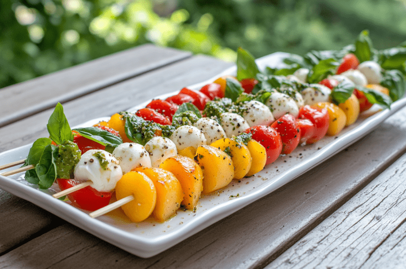 Fresh Caprese Skewers