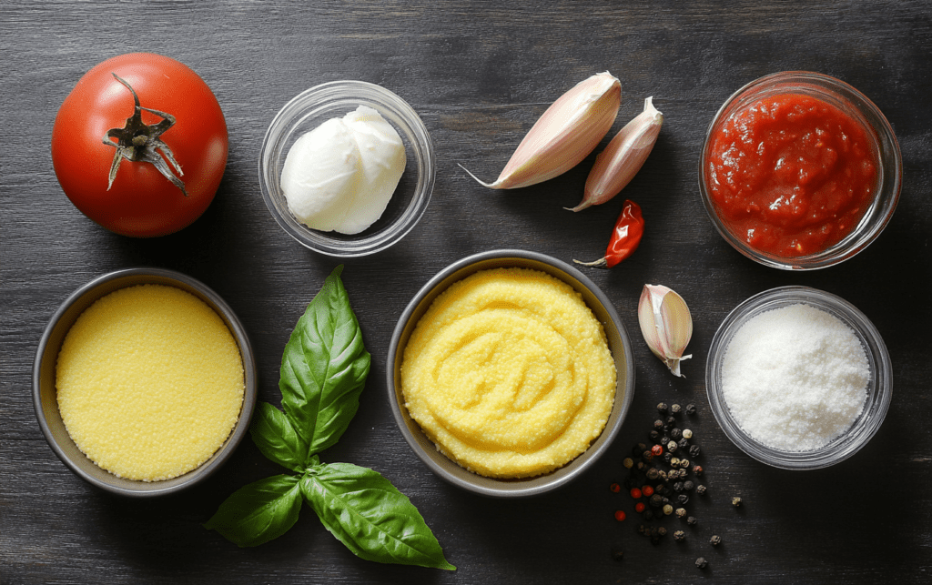 Polenta Pizza Bites raw 1