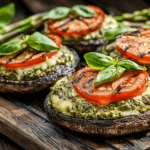 Herb-Cheese Filled Portobello Caps_done