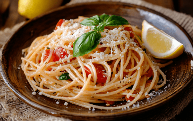 Quick Tomato Basil Spaghetti_ post 7