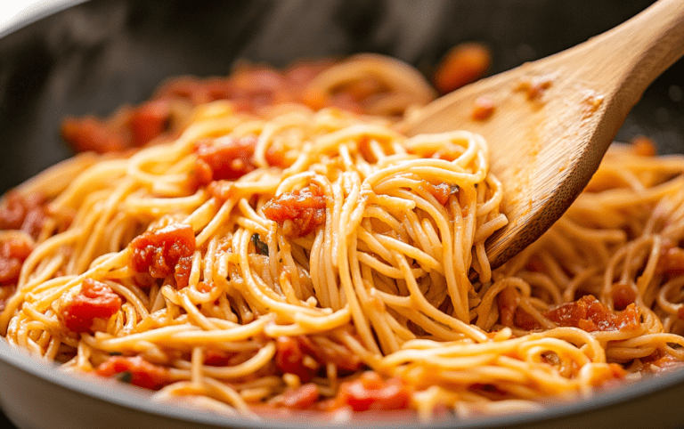 Quick Tomato Basil Spaghetti_ post 5