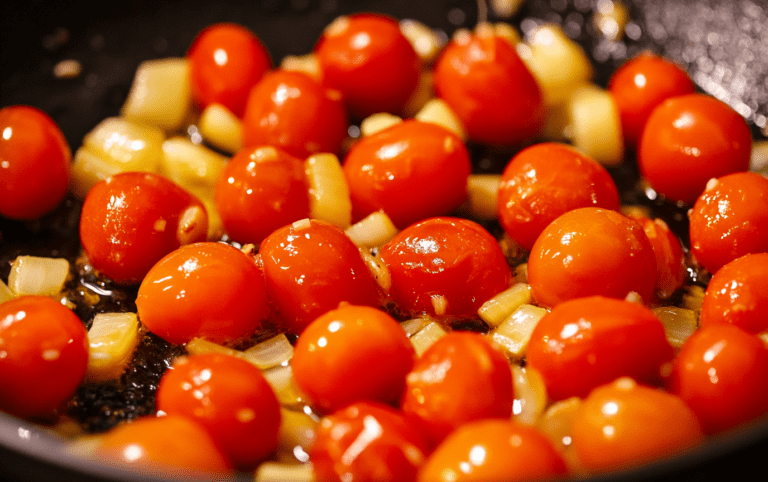 Quick Tomato Basil Spaghetti_ post 3