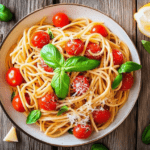 Quick Tomato Basil Spaghetti_ done