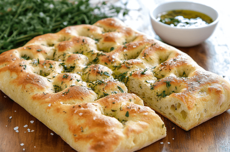Effortless Herb Focaccia