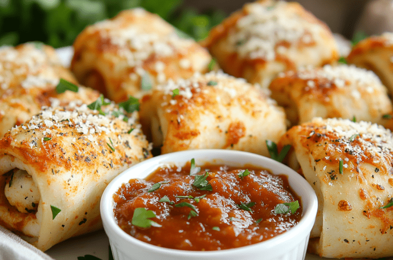 Savory Pizza Roll-Ups