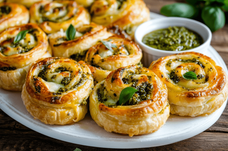 Best Savory Pesto Swirls 3 Savory Pesto Swirls