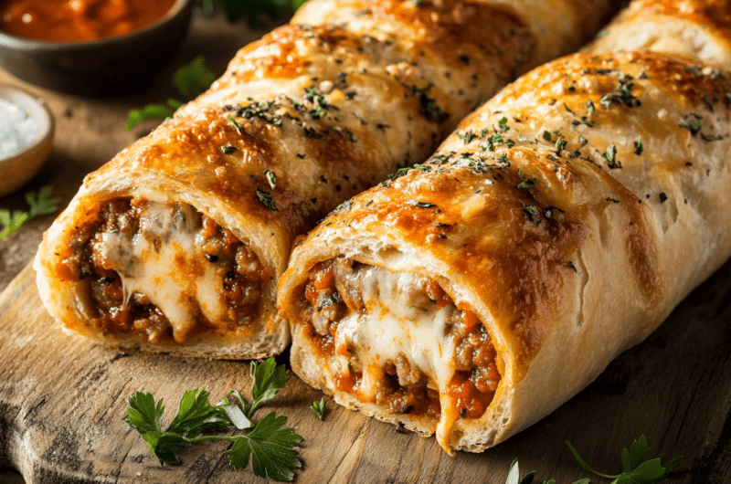 Sausage and Cheese Stromboli