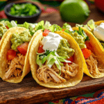 Slow Cooker Pulled Chicken Tacos_ done