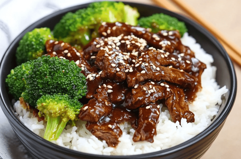 Slow Cooker Beef and Broccoli Delight