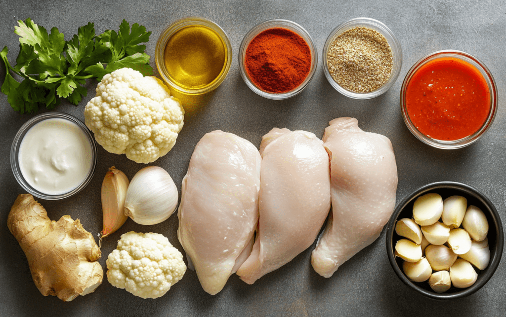 Slow Cooker Creamy Chicken Curry_ raw