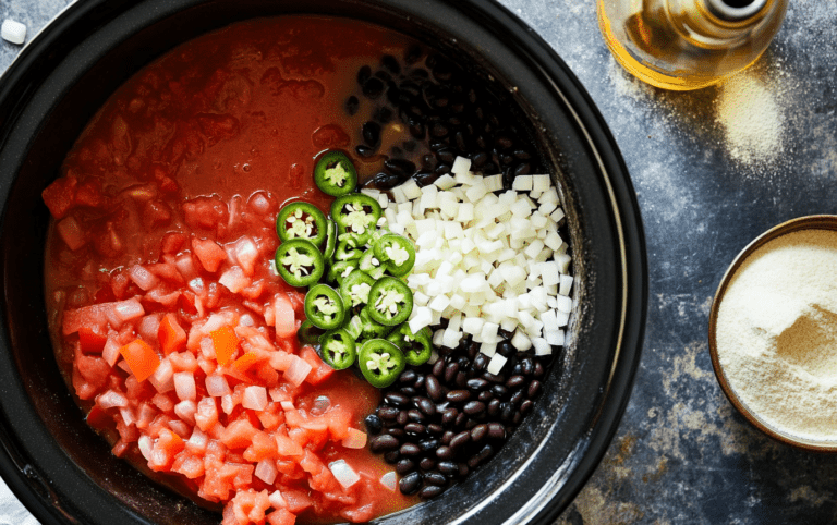 Slow-Cooker Shredded Chicken Chili with Cornbread Toppers_ post 3