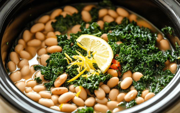 Hearty Slow Cooker Bean and Sausage Soup_ post 5