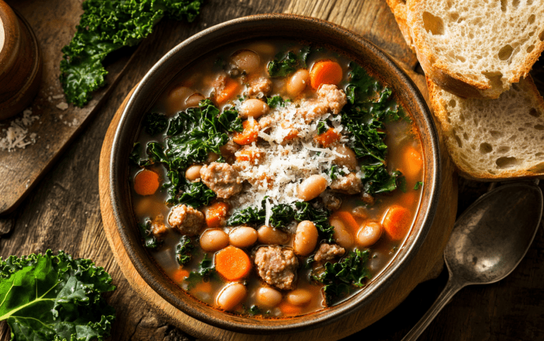 Hearty Slow Cooker Bean and Sausage Soup_ post 7