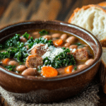 Hearty Slow Cooker Bean and Sausage Soup_ done