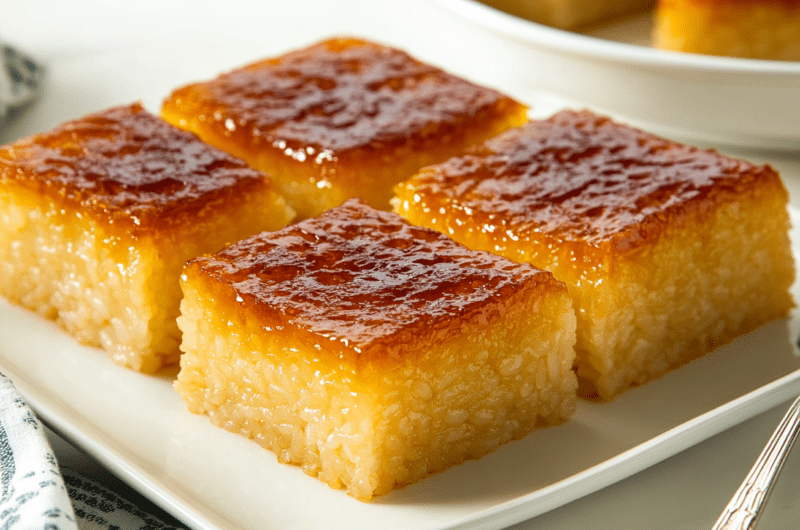 Filipino Sweet Sticky Rice Cake