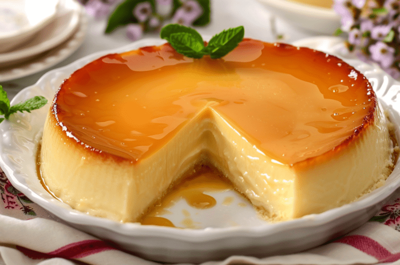 Caramel Custard Delight