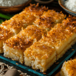 Chewy Coconut Rice Cake_ done