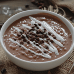 Simple Chocolate Rice Porridge_ done