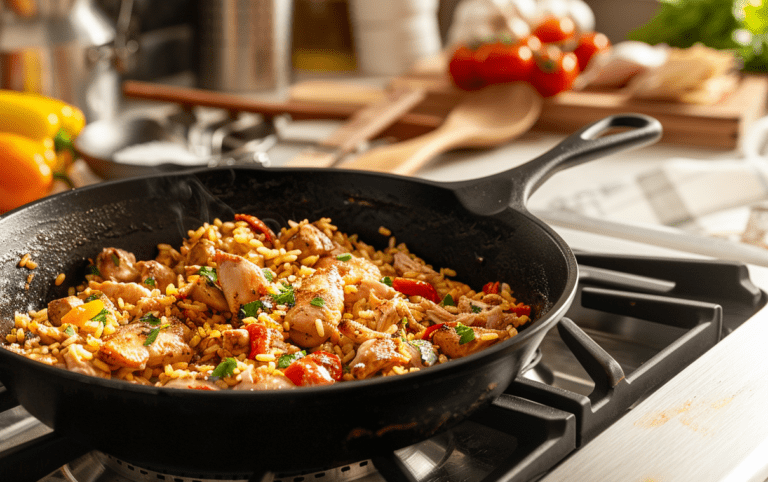 skillet chicken and chorizo paella post7 1