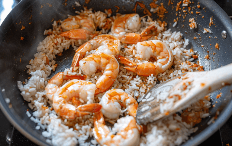 Smoky Paella with Shrimp and Squid