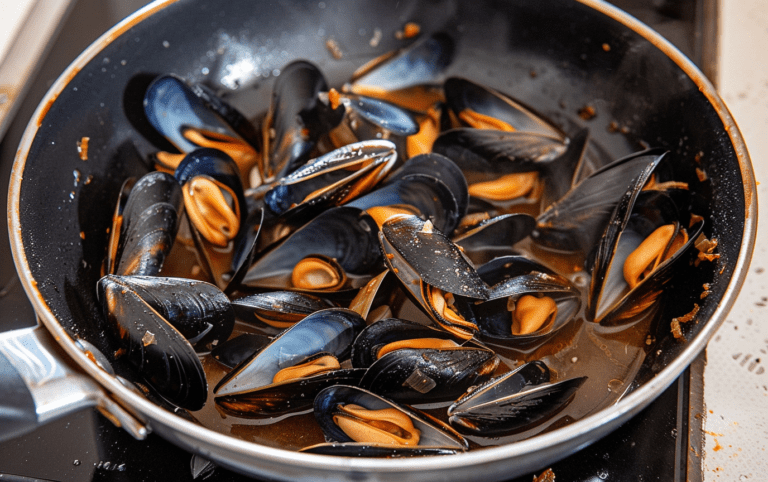 Delicious Spanish Seafood and Chicken Paella with Chorizo