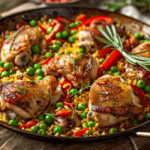 Chicken and Pork Paella_ done