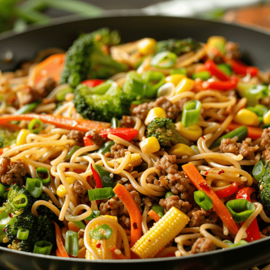 Best Quick Beef and Veggie Noodle Stir-Fry 3 Quick Beef and Veggie Noodle Stir-Fry