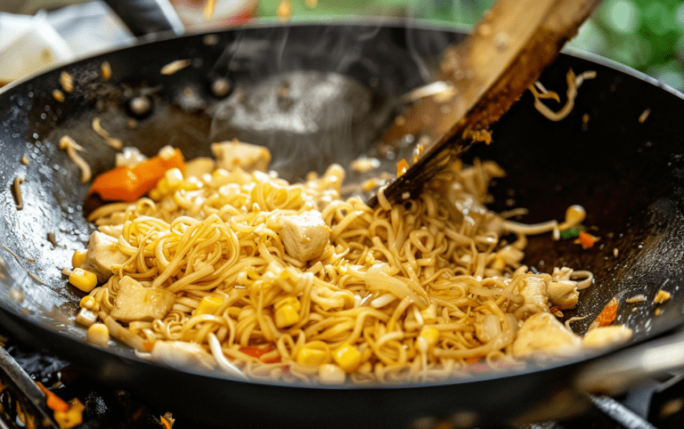 Asian Chicken & Sweet Corn Noodles_ post 4 Asian Chicken & Sweet Corn Noodles_ post 4