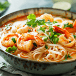 Spicy Thai Coconut Noodle Soup_ done