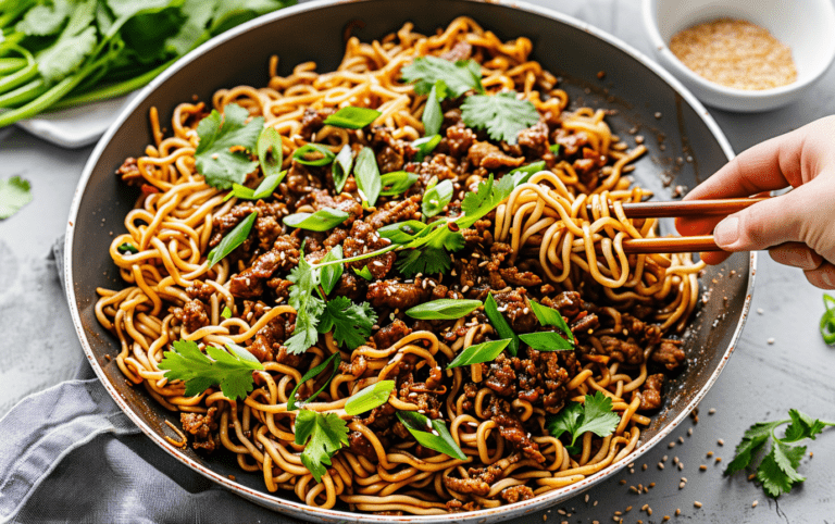Quick Sesame Beef Noodles_ post 4