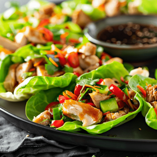 Chicken Lettuce Wraps